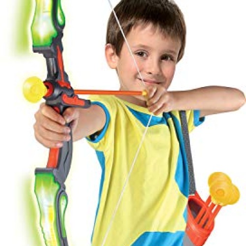 Click N Play Light Up Bow & Arrow Archery Set Outdoor Hunting Pla...