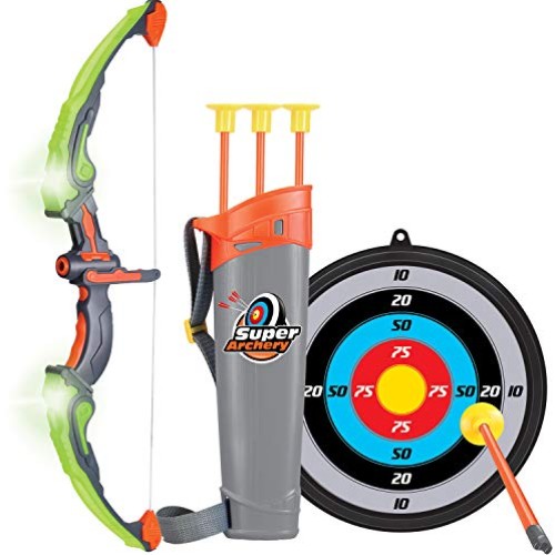 Click N Play Light Up Bow & Arrow Archery Set Outdoor Hunting Pla...