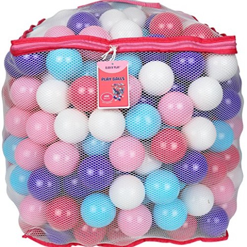 Click N Play Value Pack of 400 Crush Proof Plastic Play Balls, Ph...