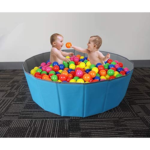 Click N Play Kids Ball Pit Foldable Play Ball Pool with Storage B...