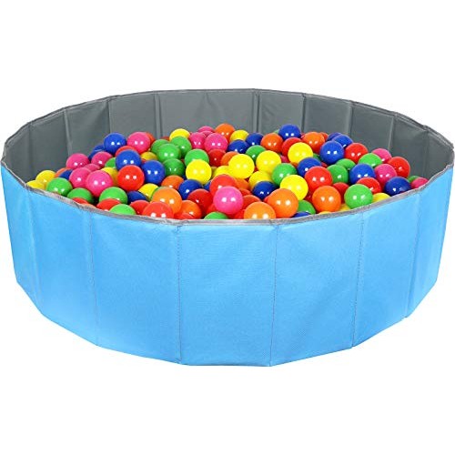 Click N Play Kids Ball Pit Foldable Play Ball Pool with Storage B...