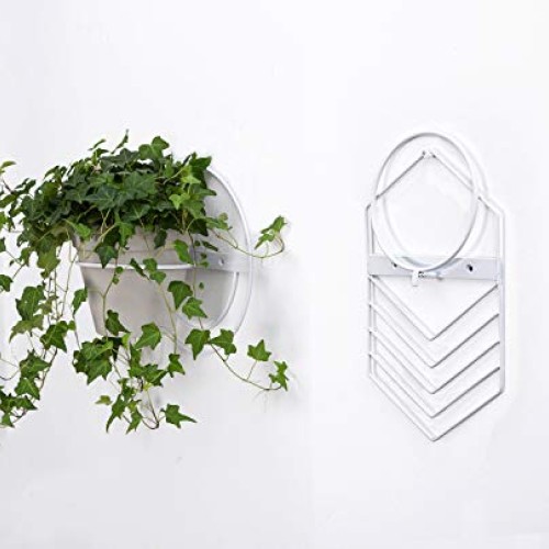 2 Pcs 6 inch Flower Pot Holder Ring Wall Mounted,Metal Flower Pot ...
