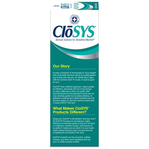 CloSYS Healthy Gums Oral Rinse Mouthwash - 32 Fl Oz