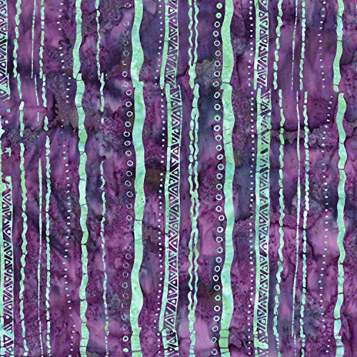 1 Yard Flying Colors Batik by Laurel Burch 100% Cotton Batik Fabri...