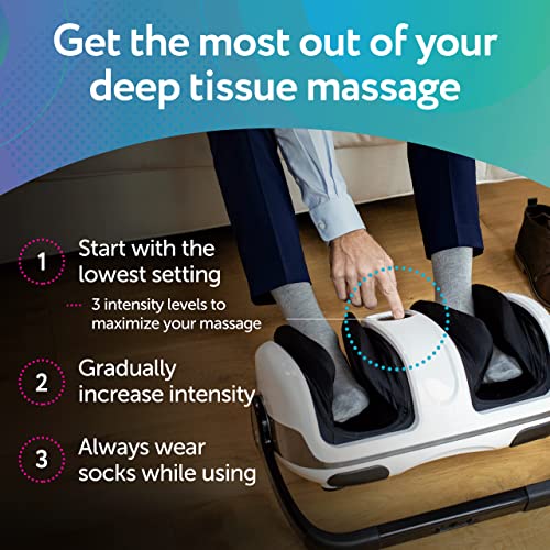 Cloud Massage Shiatsu Foot Massager Machine– Mother’s Day Gift- In...