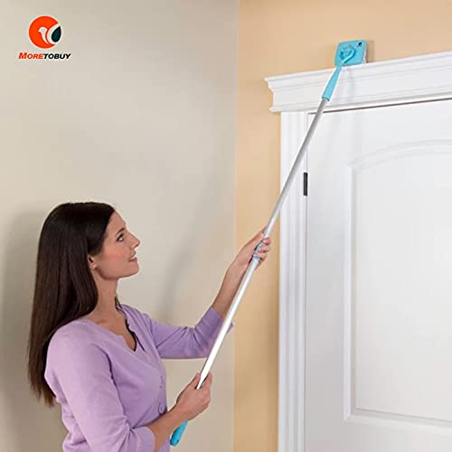 Baseboard Cleaner Tool with Handle 5 Reusable Cleaning Pads by No-...