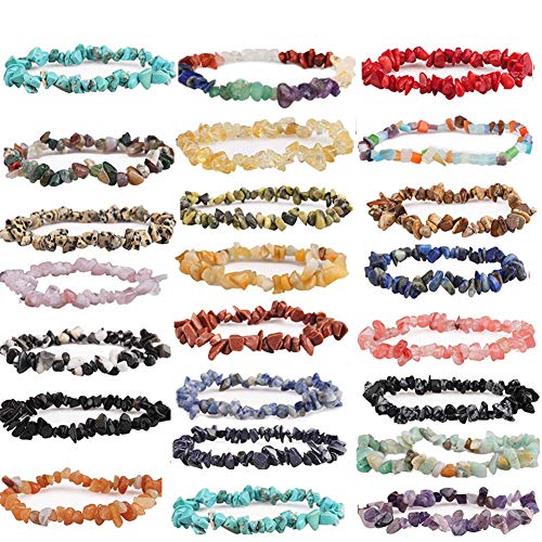 Natural Chip Stone Beads Multicolor 5-8mm About 400 Pieces Irregul...