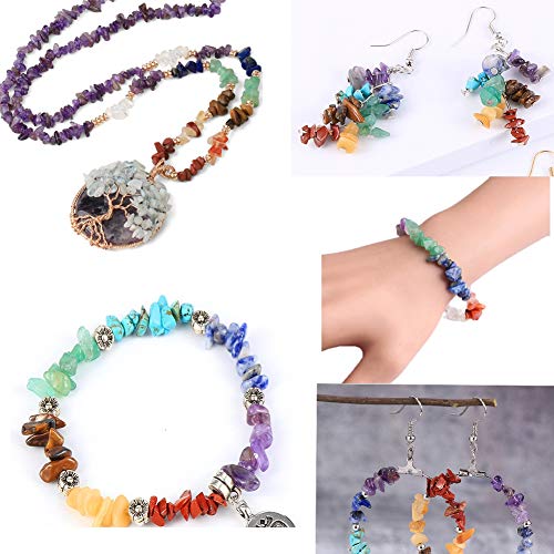 Natural Chip Stone Beads Multicolor 5-8mm About 400 Pieces Irregul...