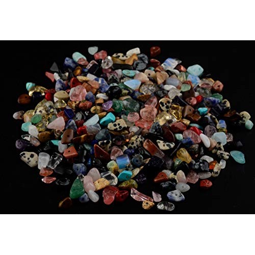 Natural Chip Stone Beads Multicolor 5-8mm About 400 Pieces Irregul...