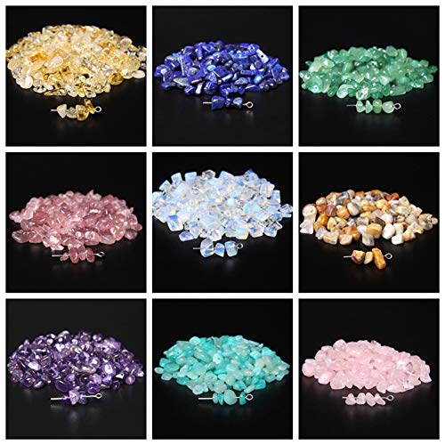 Natural Chip Stone Beads Multicolor 5-8mm About 400 Pieces Irregul...