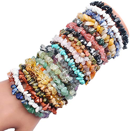 Natural Chip Stone Beads Multicolor 5-8mm About 400 Pieces Irregul...