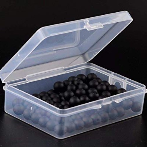 Natural Stone Beads 100pcs 10mm Matte Black Onyx Agate Dull Polish...