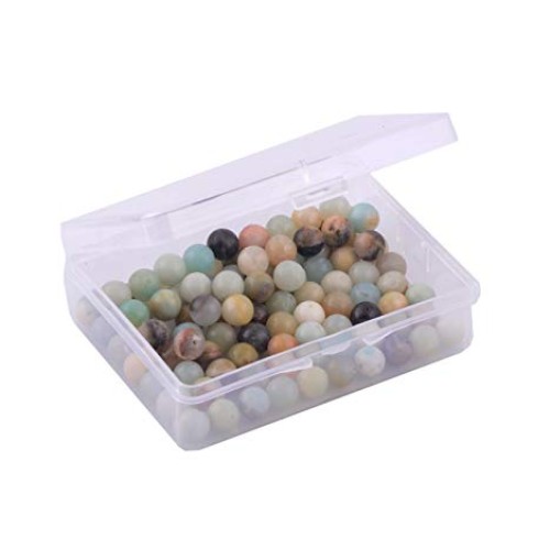 Natural Stone Beads 100pcs 8mm Amazonite Round Genuine Real Stone ...