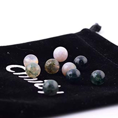 Natural Stone Beads 100pcs 8mm India Agate Round Genuine Real Ston...