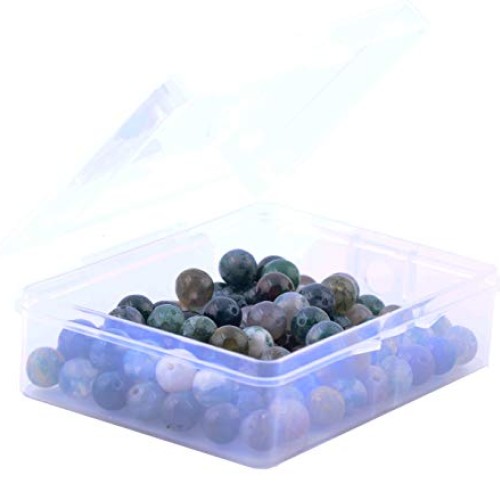 Natural Stone Beads 100pcs 8mm India Agate Round Genuine Real Ston...