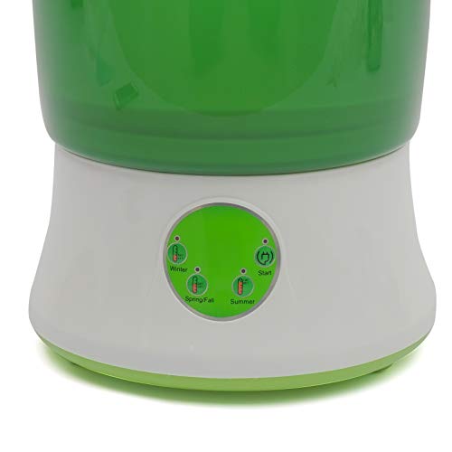 CNCEST Automatic Bean Sprouts Machine,110V 20W 2-Layer Professiona...