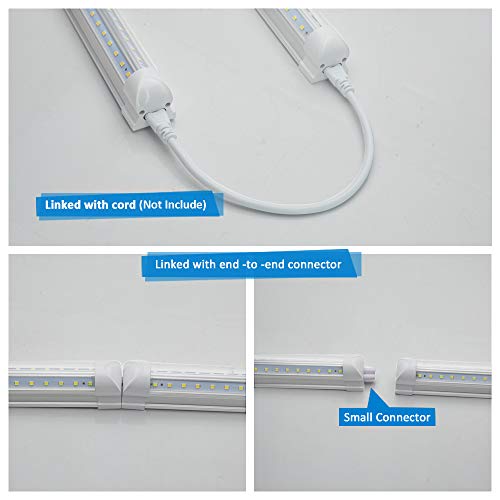 T8 LED Light Fixture -2FT 1680lm 14W Under Cabinet Lighting, 6500k...