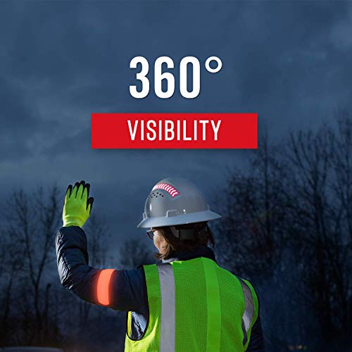 Coast SH300 Full Brim Safety Hard Hat with Reflective Arrows - 30394