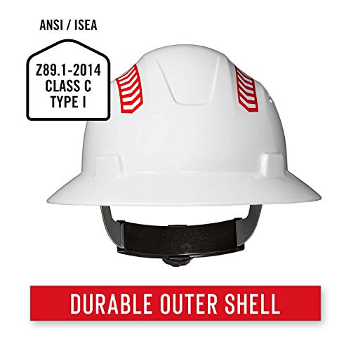 Coast SH300 Full Brim Safety Hard Hat with Reflective Arrows - 30394