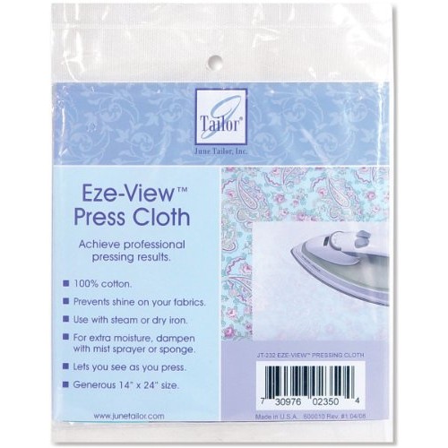 June Tailor Eze-View 24-by-14-Inch 100% Cotton Press Cloth