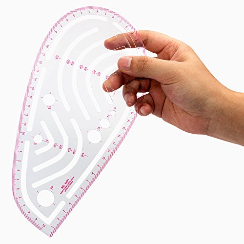 COCODE Sewing Tools 4 Stlye Sew French Curve Metric Shaped Ruler M...