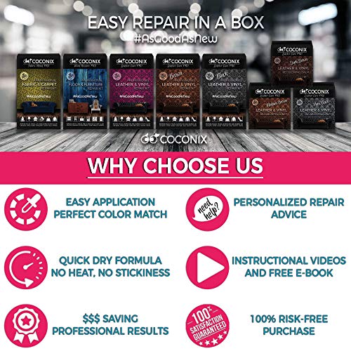 Coconix Vinyl and Leather Repair Kit - Restorer of Your Furniture,...