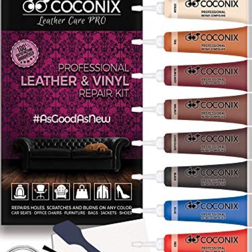 Coconix Vinyl and Leather Repair Kit - Restorer of Your Furniture,...