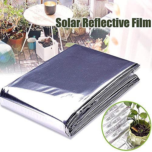 6 Pack High Silver Reflective Mylar Films Foil Sheets for Garden G...