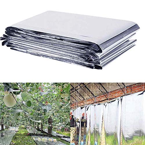 6 Pack High Silver Reflective Mylar Films Foil Sheets for Garden G...