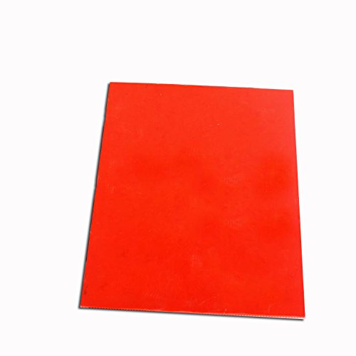 Orange Rubber Stamp Sheet for Laser Engraving Machine with A4 Size...
