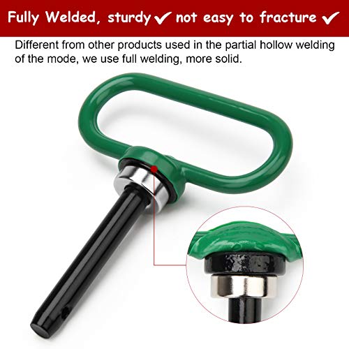 COITEK Magnetic Hitch Pin, Strong Magnet Trailer Gate Pin for Lawn...