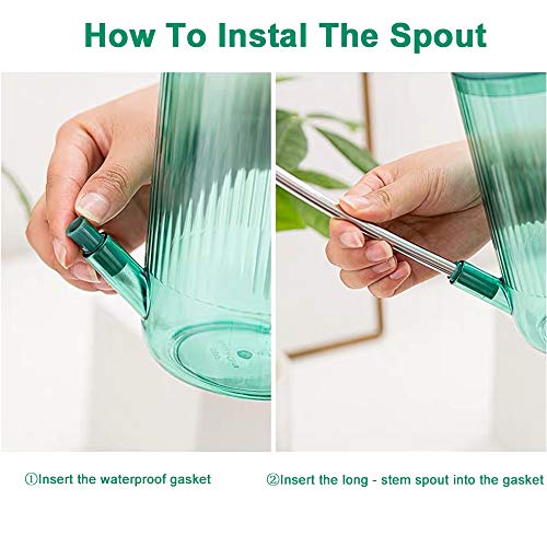Watering Can for Indoor Plants with Long Spout, Watering Can Indoo...