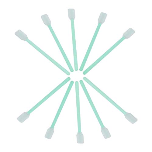Colcolo 10 Pieces Rectangular Leather Dye Swabs Cleaning Swabs for...
