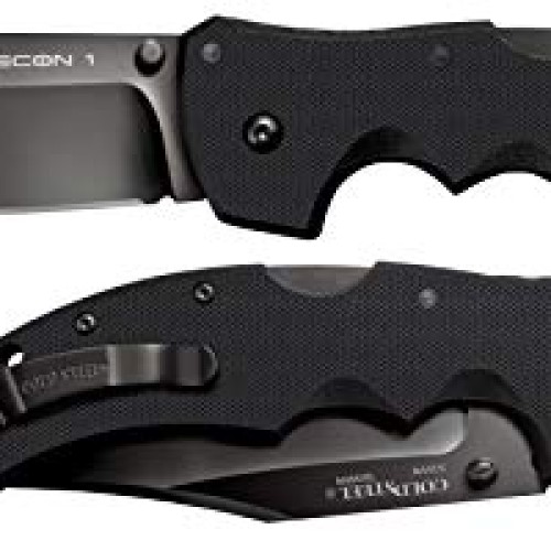 Cold Steel Recon 1 Folder Clip Pt. 4In Bold 9-3/8In Overall Foldin...