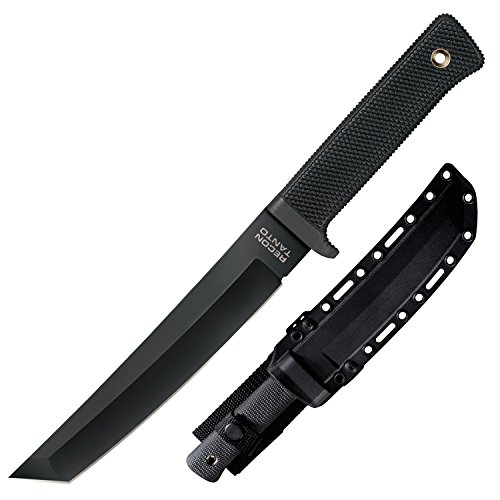 Cold Steel Recon Tanto Fixed Blade Knife with Sheath, SK-5 Steel