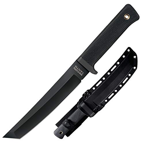 Cold Steel Recon Tanto Fixed Blade Knife with Sheath, SK-5 Steel