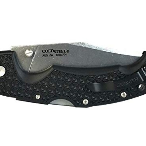 Cold Steel Voyager Series Folding Knife with Tri-Ad Lock and Pocke...