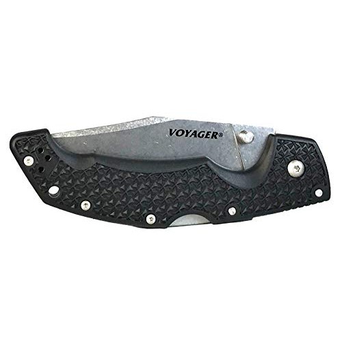Cold Steel Voyager Series Folding Knife with Tri-Ad Lock and Pocke...