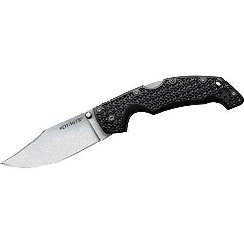 Cold Steel Voyager Series Folding Knife with Tri-Ad Lock and Pocke...