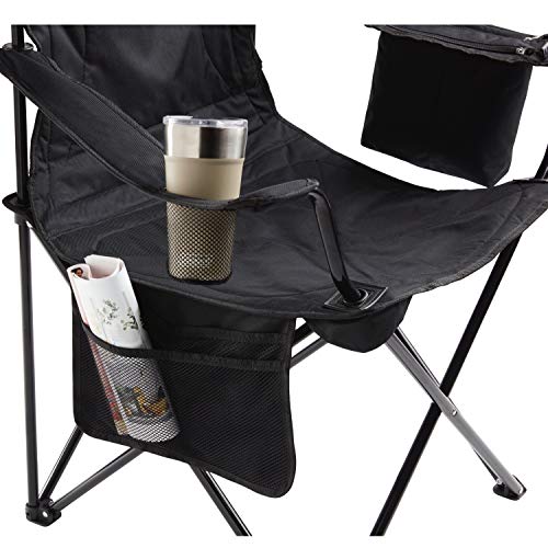 Coleman Camping Chair with 4 Can Cooler | Chair with Built In 4 Ca...