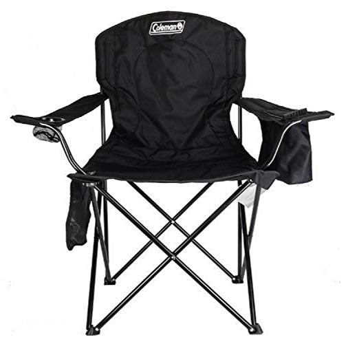 Coleman Camping Chair with 4 Can Cooler | Chair with Built In 4 Ca...