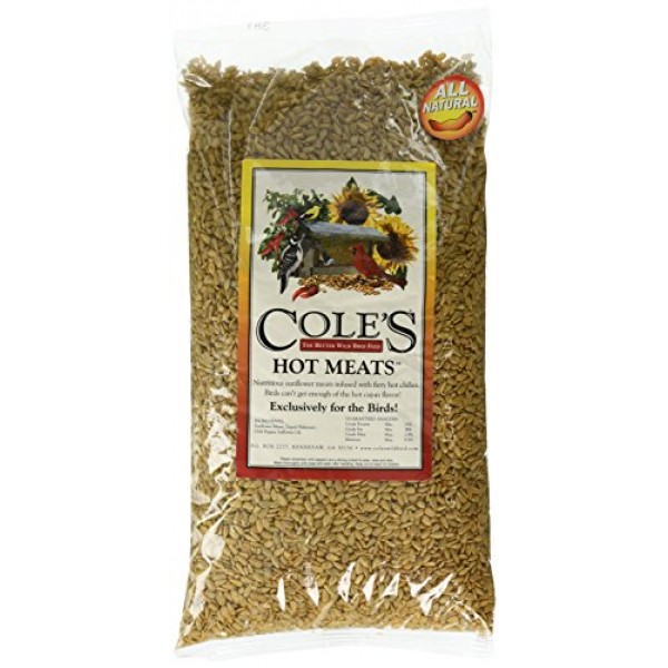 Coles HM05 Hot Meats Bird Food, 5-Pound