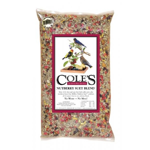 Coles Wild Bird Products NB20 20 Pound Nutberry Suet Blend
