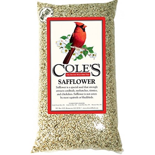 Coles SA10 Safflower Bird Seed, 10-Pound