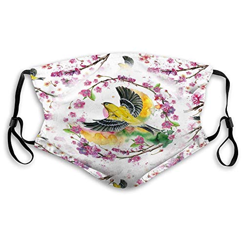 Anti-Dust Shield for Kids Women and Men Watercolor Drawing Theme S...