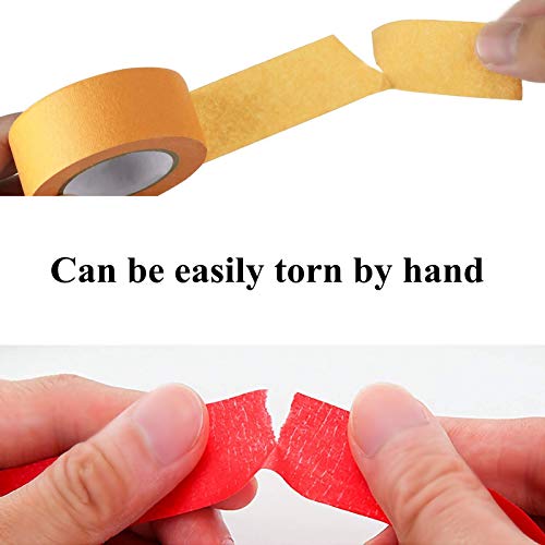 Colored Masking Tape,10 Rolls Colored Painters Tape for Arts and C...