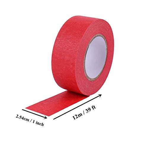 Colored Masking Tape,10 Rolls Colored Painters Tape for Arts and C...