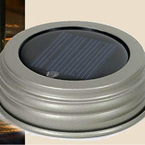 Solar Lid Light Silver