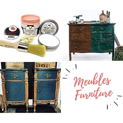 Clear Beeswax Furniture Polish | Chalk Based Paint Wax | Wood Waxe...