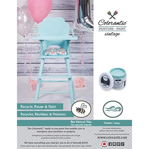 Clear Beeswax Furniture Polish | Chalk Based Paint Wax | Wood Waxe...